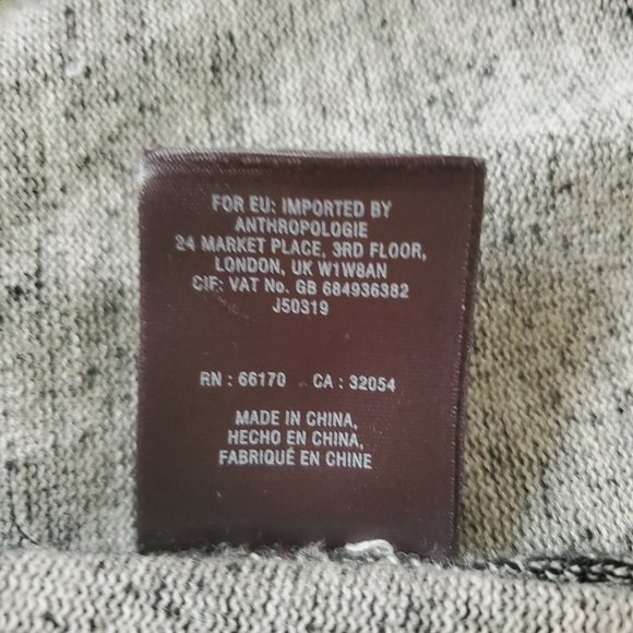 Anthropologie Angel Of The North Evi Cashmere Blend Black Pullover Sweater Small - Picture 11 of 13